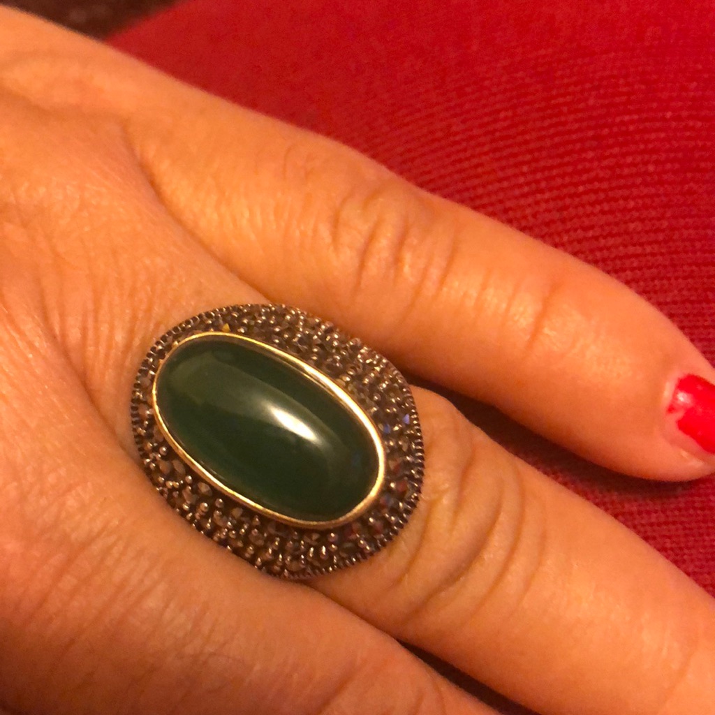 Steering Silver Ring
